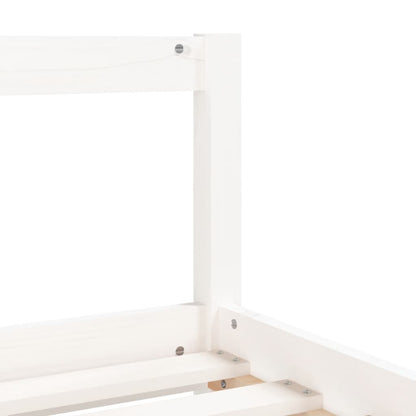 Giroletto Bambini con Cassetti Bianco 90x190 cm Massello Pino - homemem39