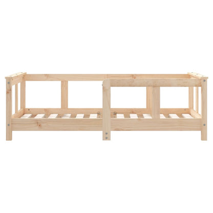 Giroletto per Bambini 70x140 cm in Legno Massello di Pino - homemem39