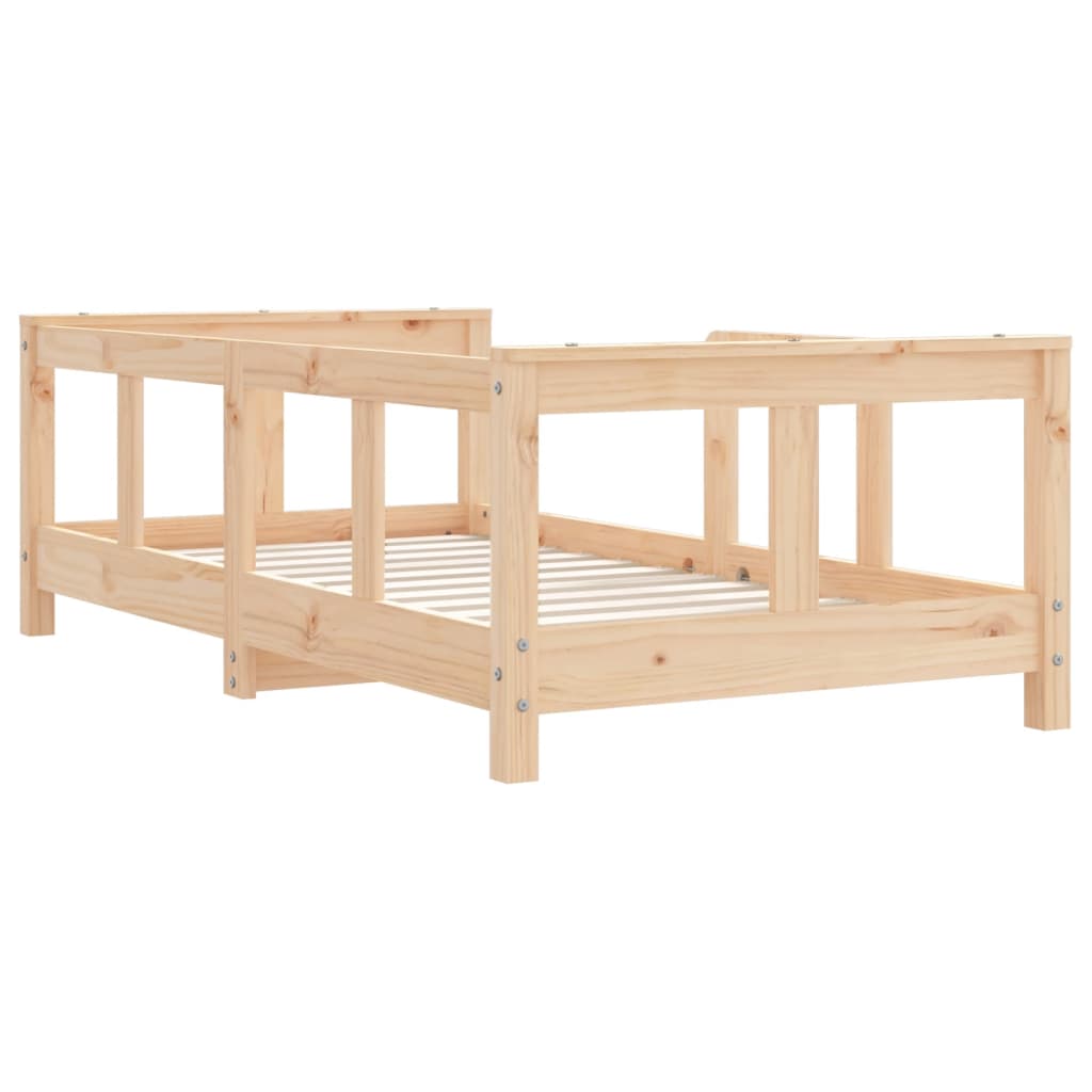 Giroletto per Bambini 70x140 cm in Legno Massello di Pino - homemem39