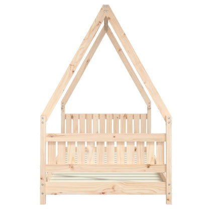 Giroletto per Bambini 90x200 cm in Legno Massello di Pino - homemem39