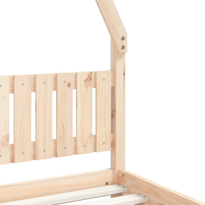 Giroletto per Bambini 90x190 cm in Legno Massello di Pino - homemem39