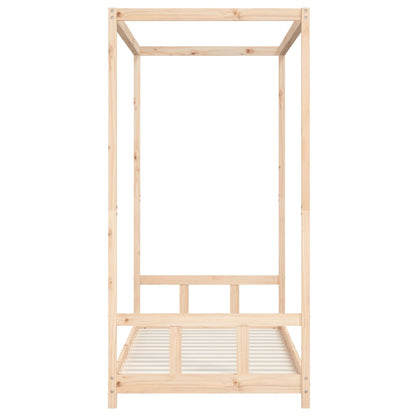 Giroletto per Bambini 90x190 cm in Legno Massello di Pino - homemem39