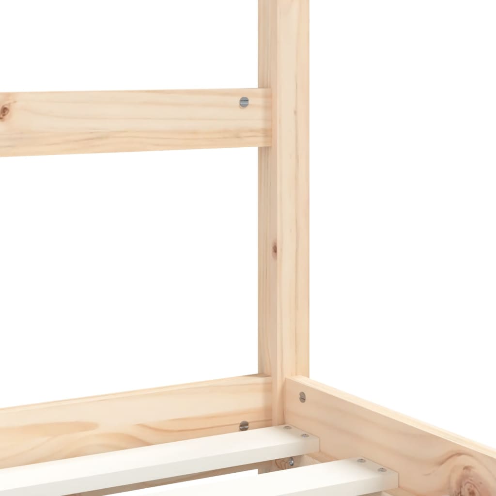 Giroletto per Bambini 90x190 cm in Legno Massello di Pino - homemem39