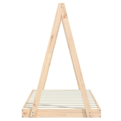 Giroletto per Bambini 80x160 cm in Legno Massello di Pino - homemem39