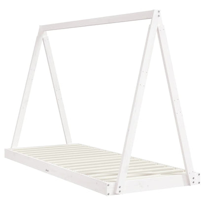 Giroletto per Bambini Bianco 80x200cm in Legno Massello di Pino - homemem39