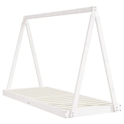 Giroletto per Bambini Bianco 80x200cm in Legno Massello di Pino - homemem39
