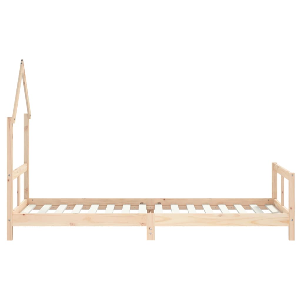 Giroletto per Bambini 80x200 cm in Legno Massello di Pino - homemem39