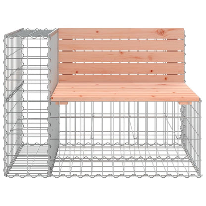 Panca Giardino Design Gabbione 92x71x65,5 cm Massello Douglas | homemem39