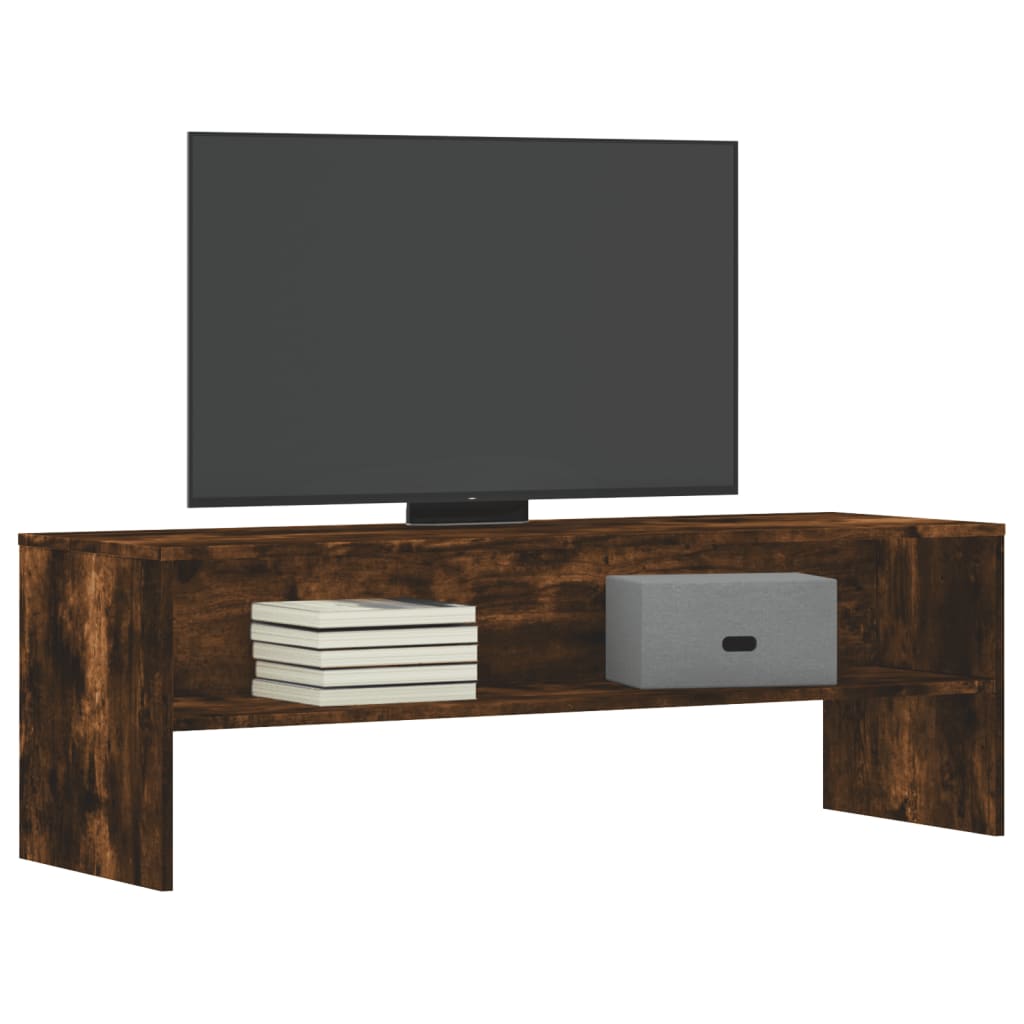 Mobile TV Rovere Fumo 120x40x40 cm in Legno Multistrato - homemem39