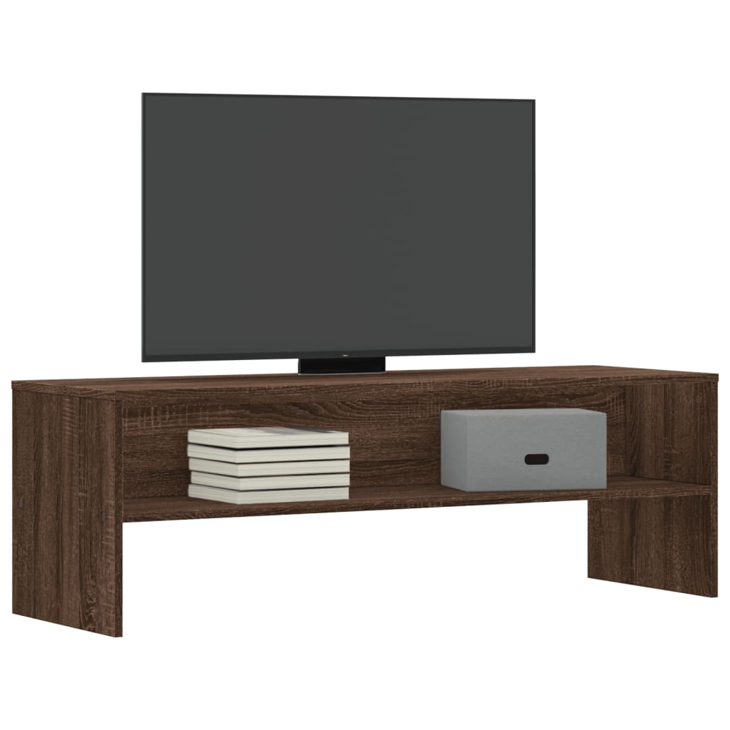 Mobile TV Rovere Marrone 120x40x40 cm in Legno Multistrato - homemem39