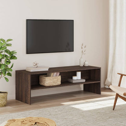 Mobile TV Rovere Marrone 120x40x40 cm in Legno Multistrato - homemem39