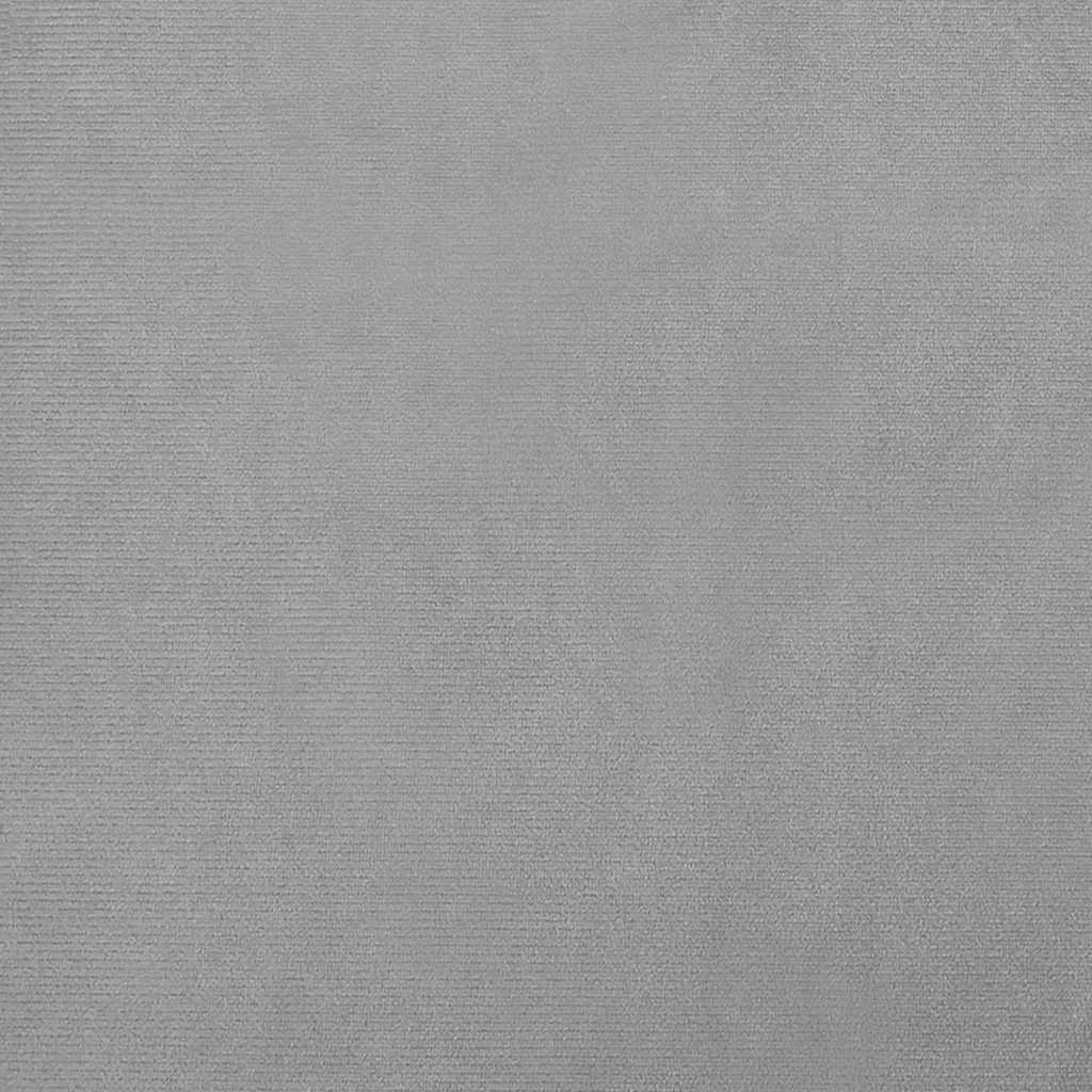 Divano per Bambini Grigio Chiaro 90x53x30 cm in Velluto | homemem39
