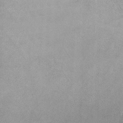 Divano per Bambini Grigio Chiaro 90x53x30 cm in Velluto | homemem39