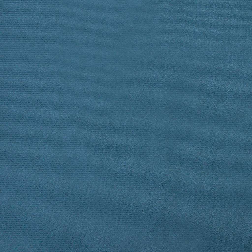Divano per Bambini Blu 70x45x30 cm in Velluto | homemem39