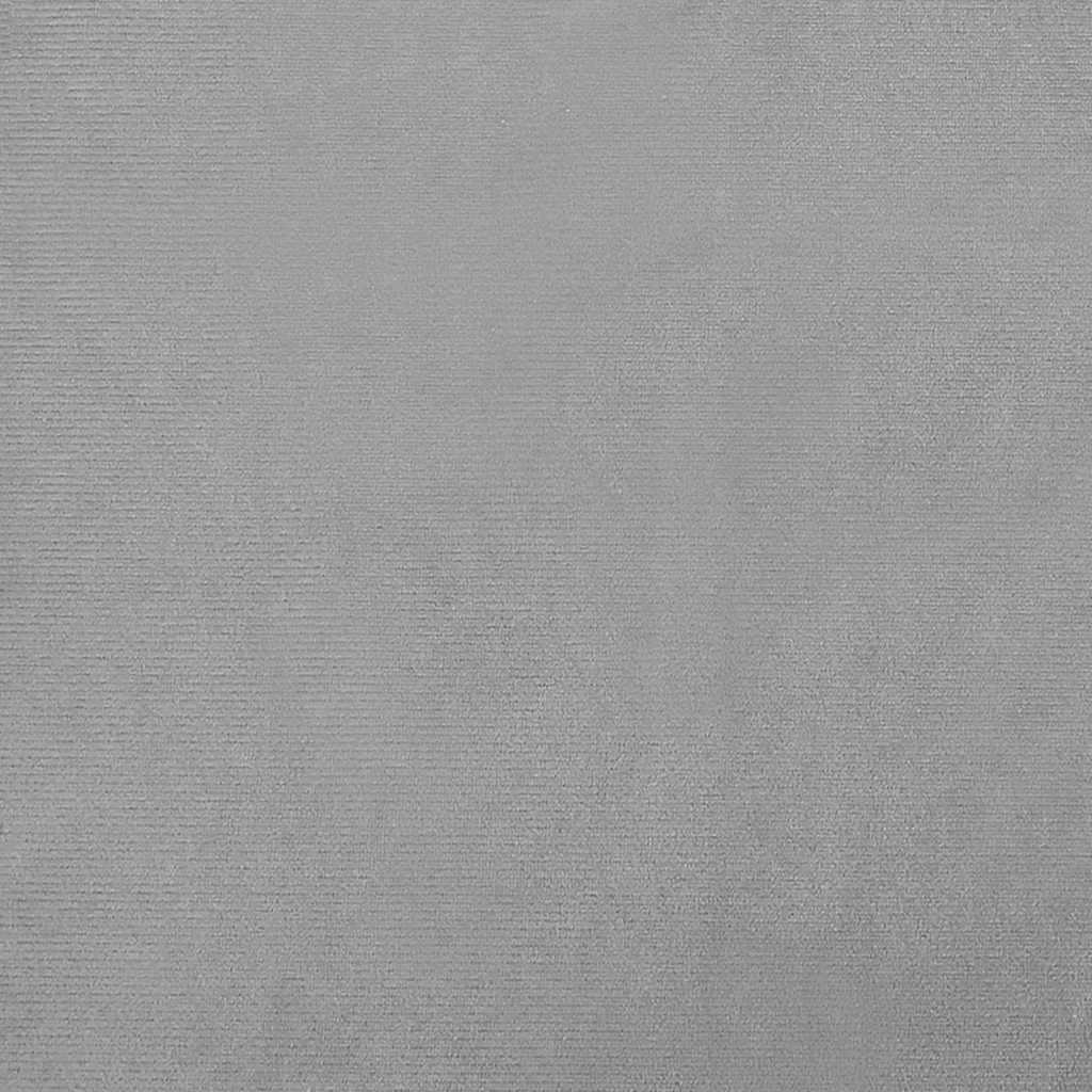 Divano per Bambini Grigio Chiaro 70x45x30 cm in Velluto - homemem39