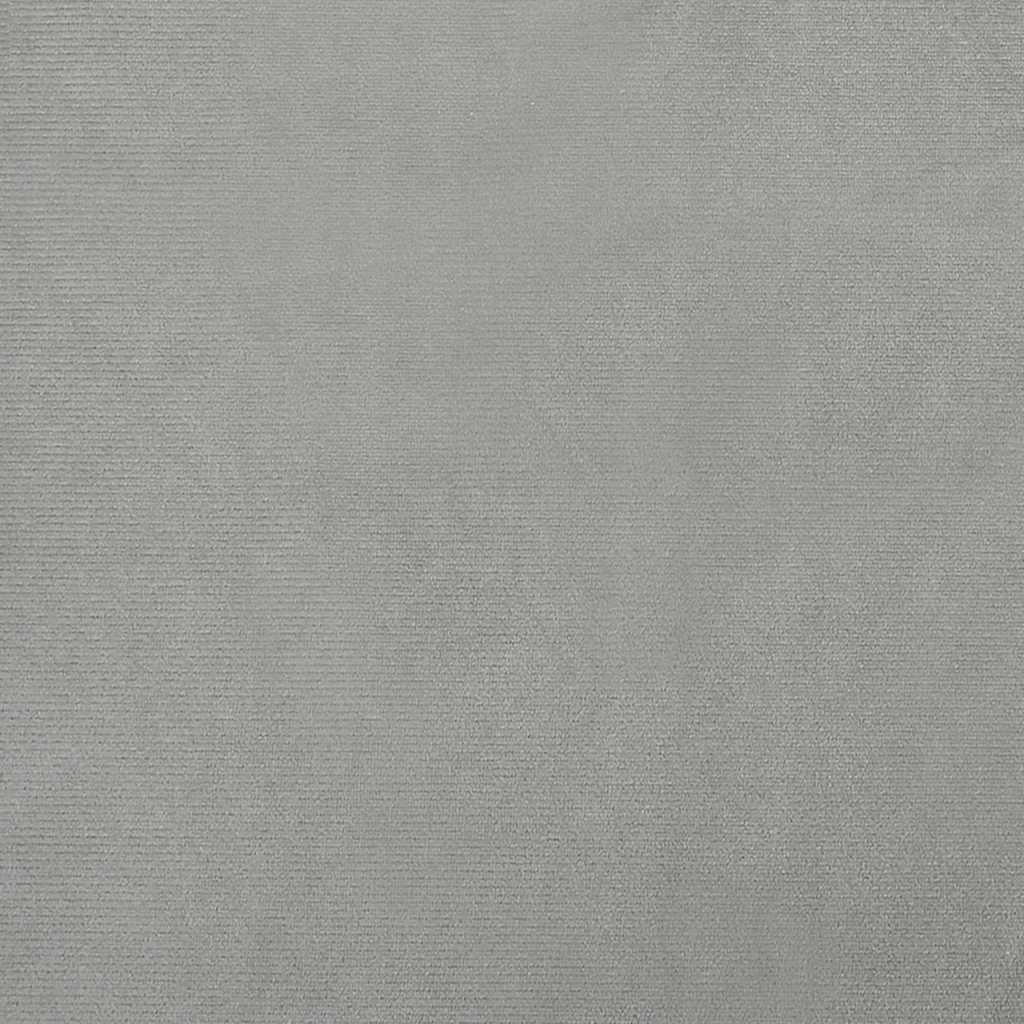 Divano per Bambini Grigio Chiaro 70x45x26,5 cm in Velluto | homemem39