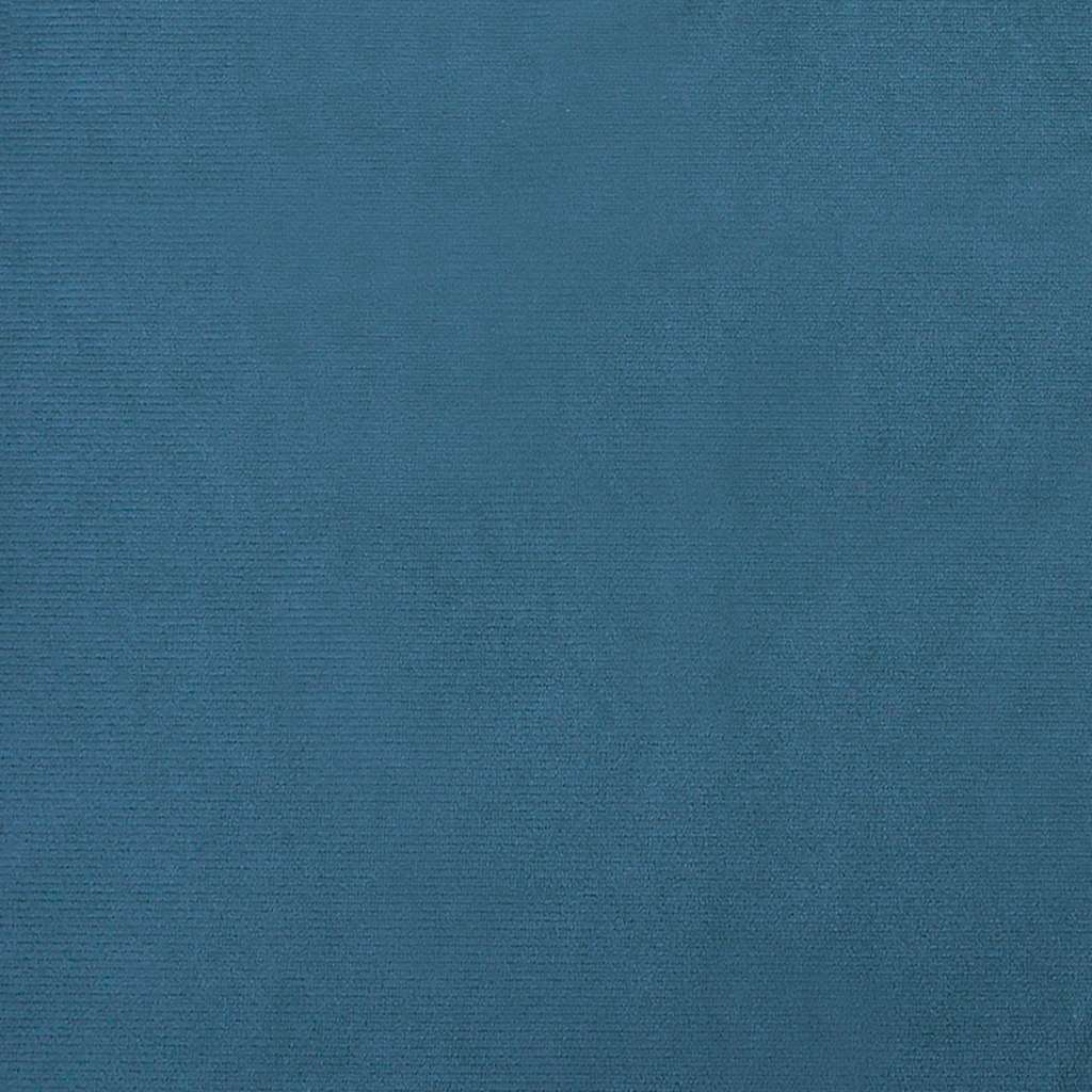 Divano per Bambini Blu 50x40x26,5 cm in Velluto | homemem39
