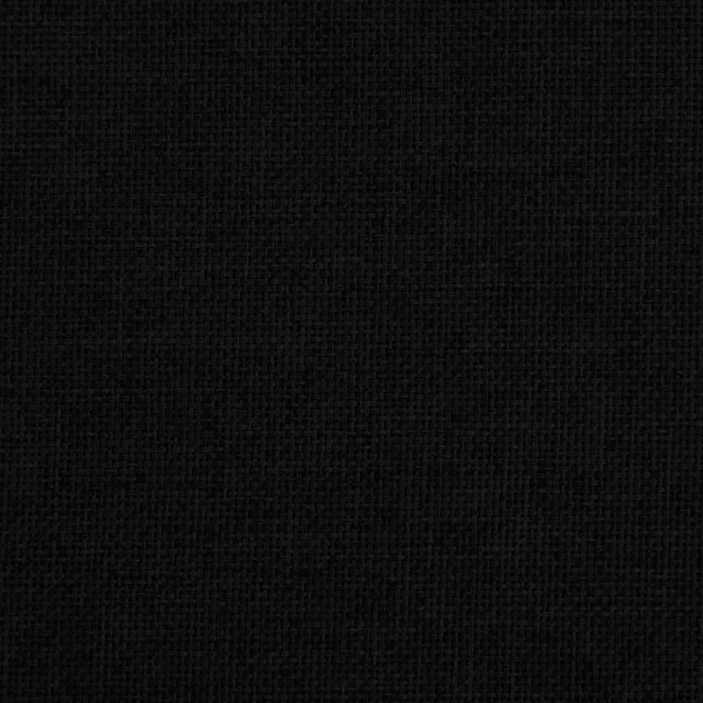 Divano per Bambini Nero 70x40x24 cm in Tessuto | homemem39