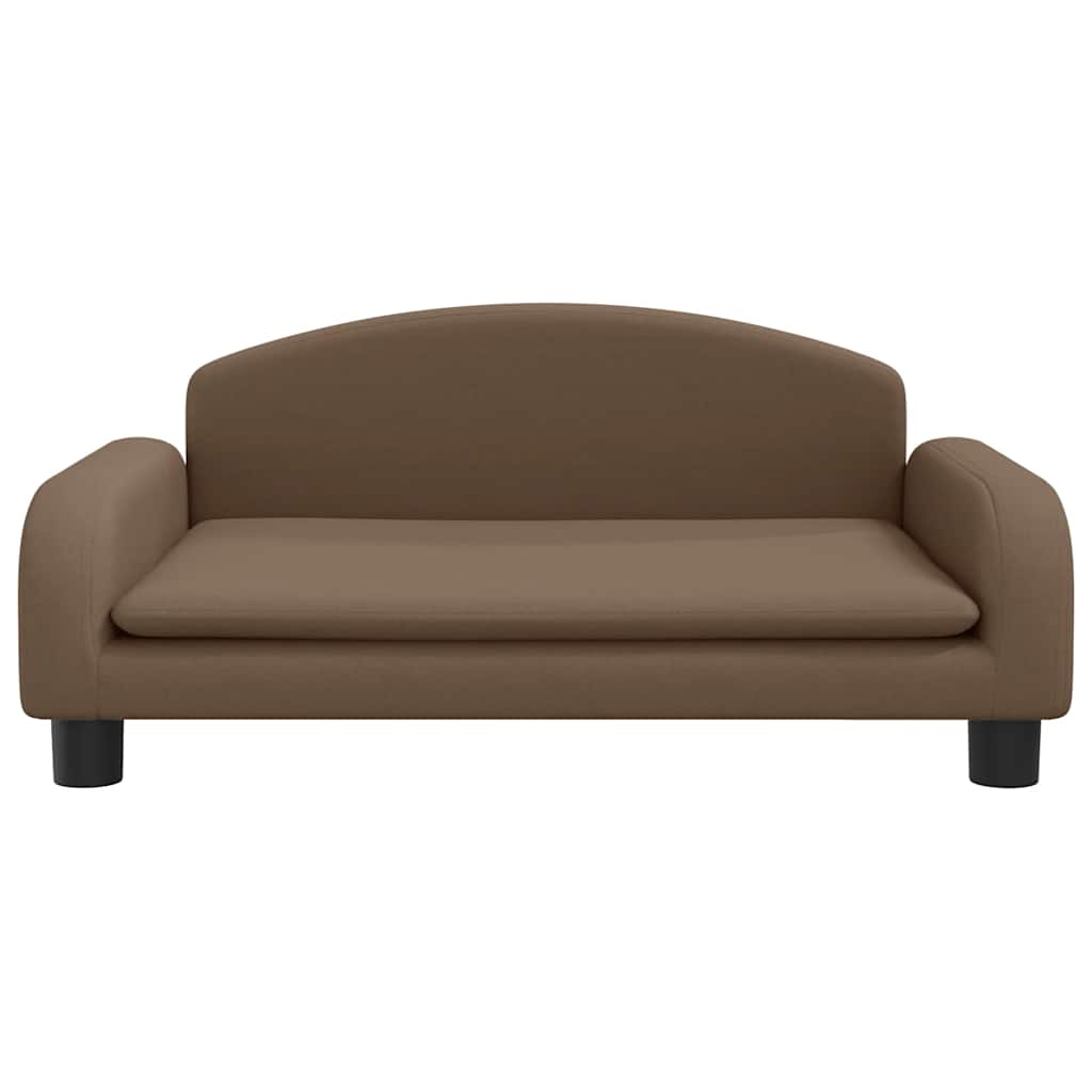 Divano per Bambini Marrone 70x45x30 cm in Tessuto | homemem39