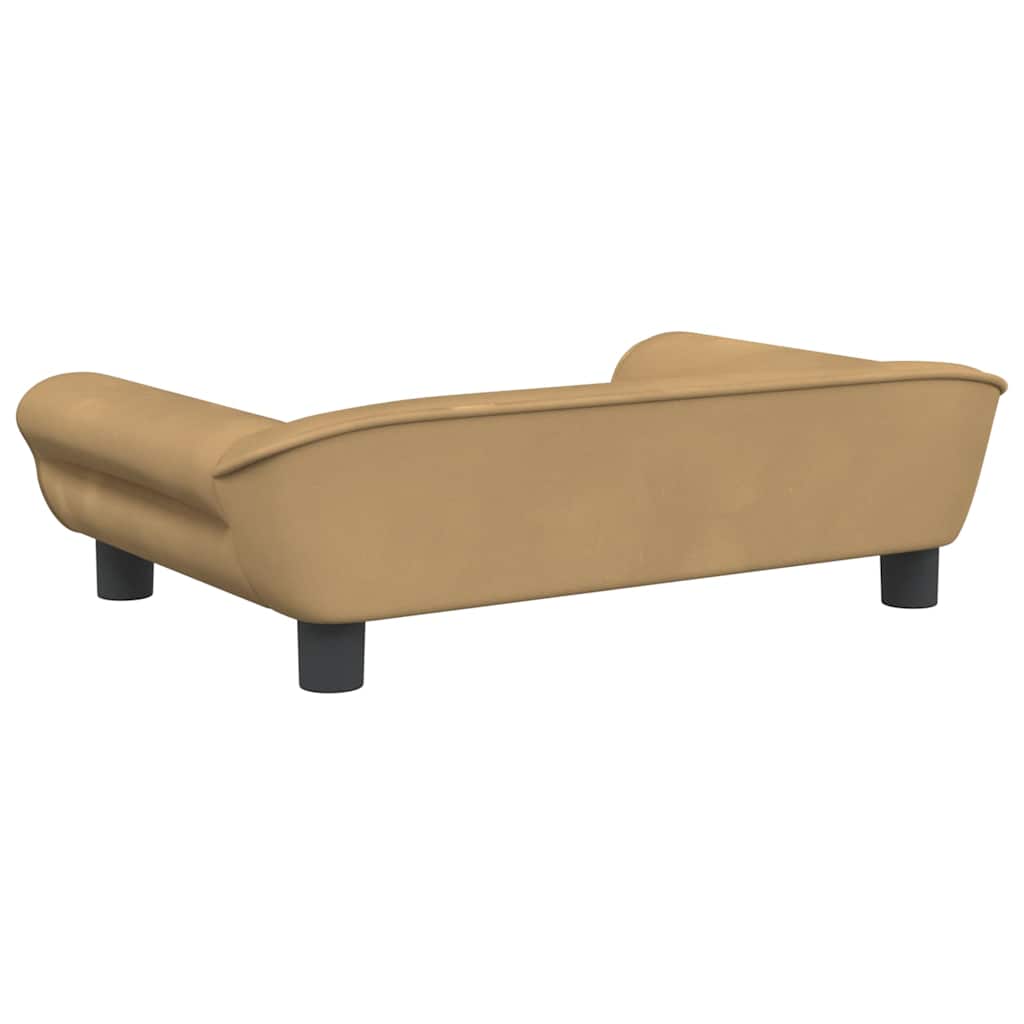 Divano per Bambini Marrone 70x45x26 cm in Velluto | homemem39