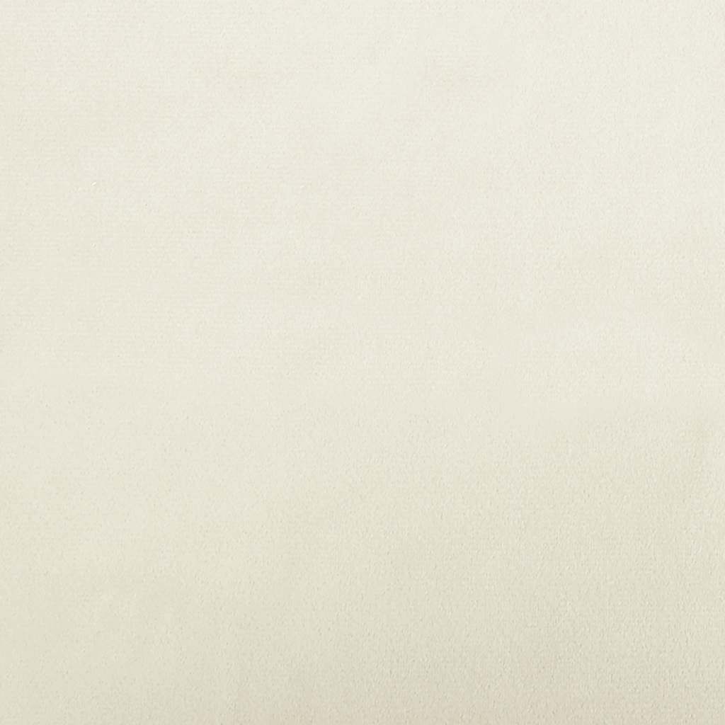 Divano per Bambini Crema 70x45x26 cm in Velluto | homemem39