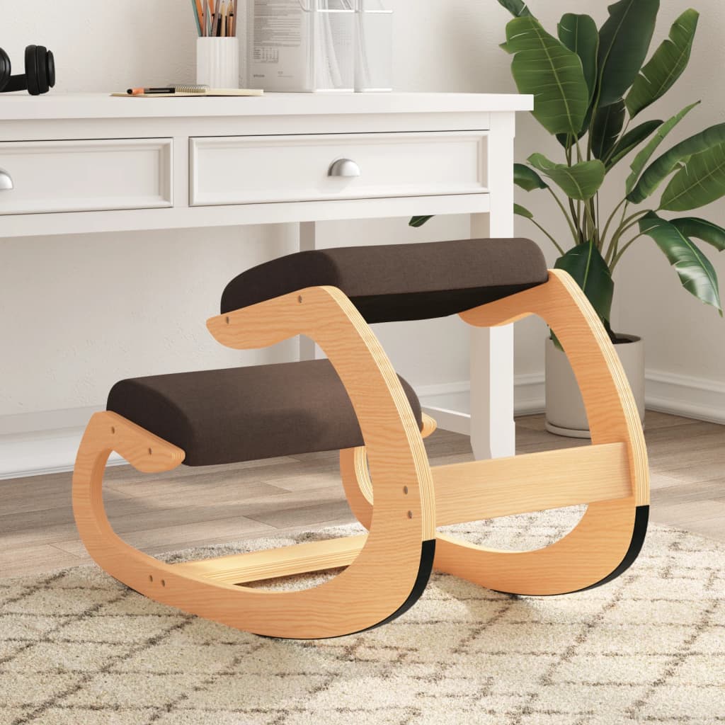 Sedia Inginocchiatoio Marrone 55x84x55 cm Compensato di Betulla | homemem39