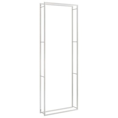 Portalegna 110x28x312 cm in Acciaio Inossidabile - homemem39
