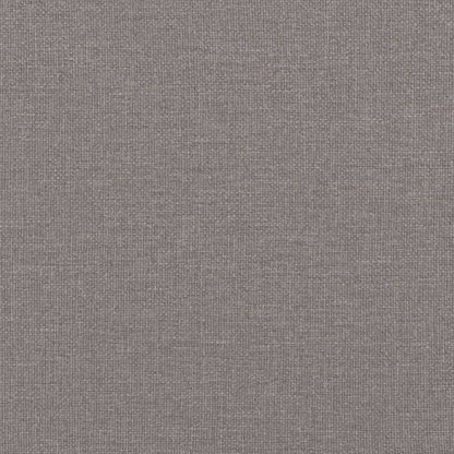 Divano Letto con Letto Estraibile Tortora 100x200 cm in Tessuto