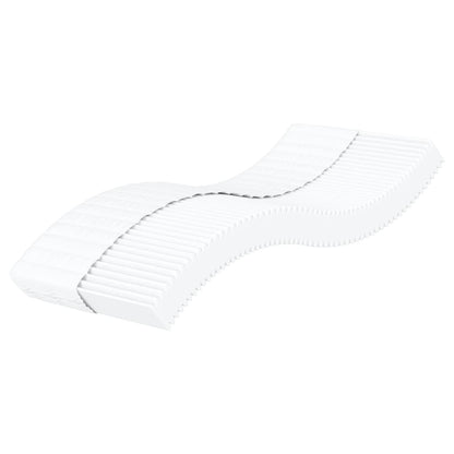 Divano Letto con Materasso Crema 90x200 cm in Tessuto | homemem39