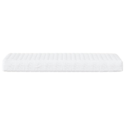 Divano Letto con Materasso Crema 90x200 cm in Tessuto | homemem39