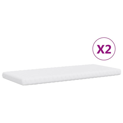 Divano Letto Estraibile con Materassi Nero 100x200 cm Velluto | homemem39