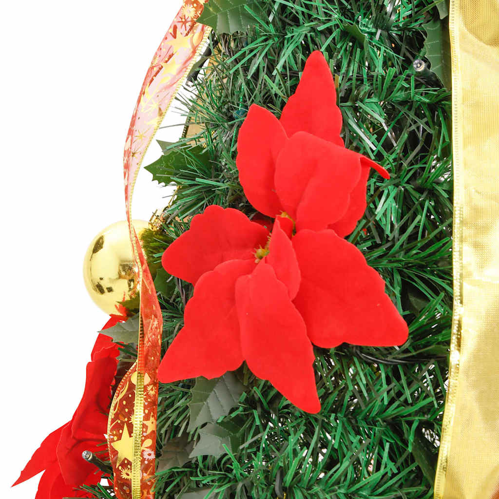 Albero di Natale Artificiale Pop-up con 150 LED Verde 180 cm