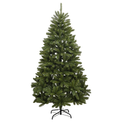 Albero di Natale Artificiale Incernierato con Base Verde 300 cm