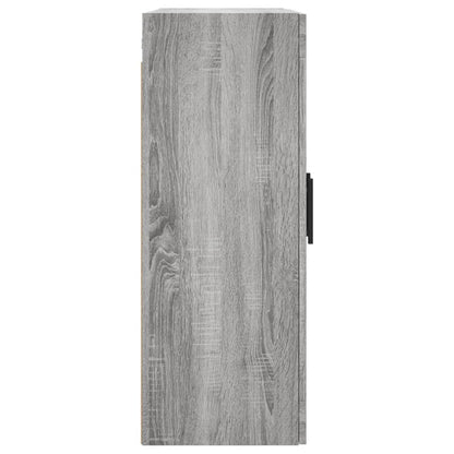 Armadietti a Parete 2 pz Grigio Sonoma in Legno Multistrato | homemem39