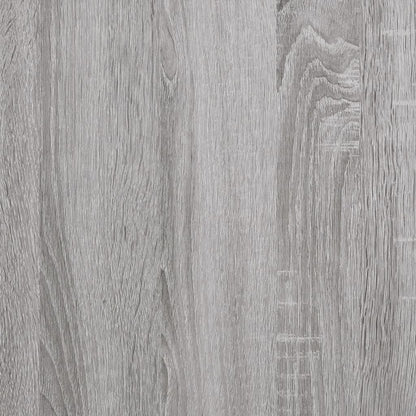 Armadietti a Parete 2 pz Grigio Sonoma in Legno Multistrato | homemem39