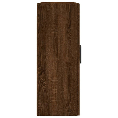 Armadietti a Parete 2 pz Rovere Marrone in Legno Multistrato | homemem39