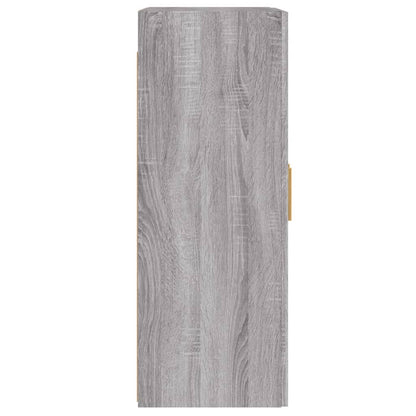 Armadietti a Parete 2 pz Grigio Sonoma in Legno Multistrato - homemem39