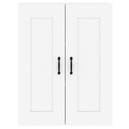 Armadietti a Parete 2 pz Bianchi in Legno Multistrato | homemem39