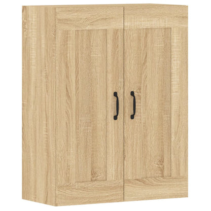 Armadietti a Parete 2 pz Rovere Sonoma in Legno Multistrato | homemem39
