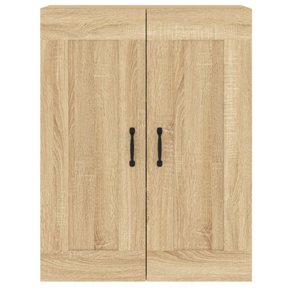 Armadietti a Parete 2 pz Rovere Sonoma in Legno Multistrato | homemem39