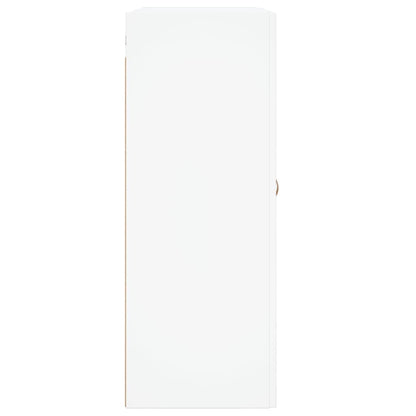 Armadietti a Parete 2 pz Bianchi in Legno Multistrato - homemem39