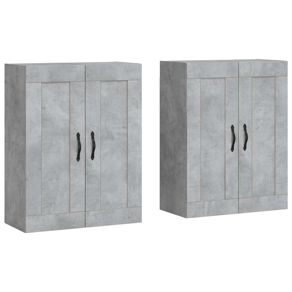 Armadietti a Parete 2 pz in legno multistrato
