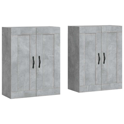 Armadietti a Parete 2 pz in legno multistrato
