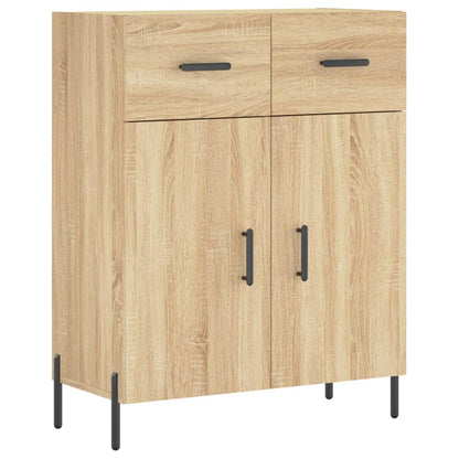 Credenza Rovere Sonoma 69,5x34x180 cm in Legno Multistrato
