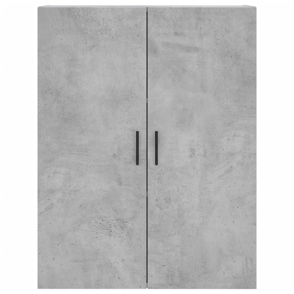 Credenza Grigio Cemento 69,5x34x180 cm in Legno Multistrato - homemem39