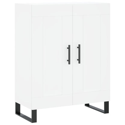 Credenza Bianca 69,5x34x180 cm in Legno Multistrato - homemem39
