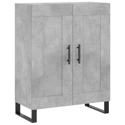 Credenza Grigio Cemento 69,5x34x180 cm in Legno Multistrato - homemem39
