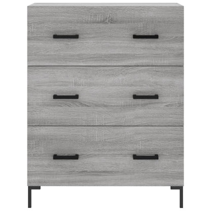 Credenza Grigio Sonoma 69,5x34x180 cm in Legno Multistrato - homemem39