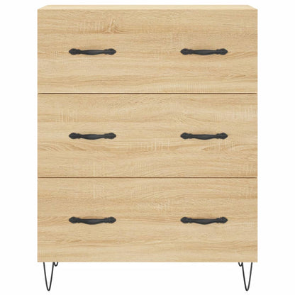 Credenza Rovere Sonoma 69,5x34x180 cm in Legno Multistrato - homemem39