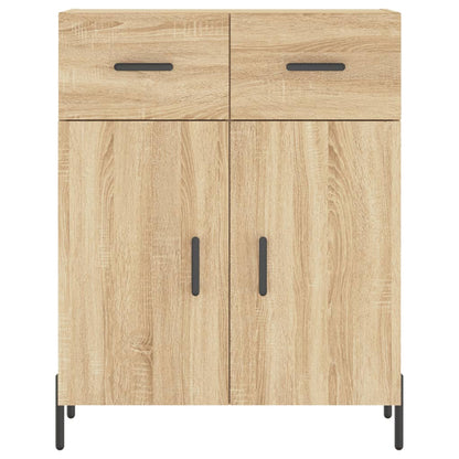 Credenza Rovere Sonoma 69,5x34x180 cm in Legno Multistrato - homemem39